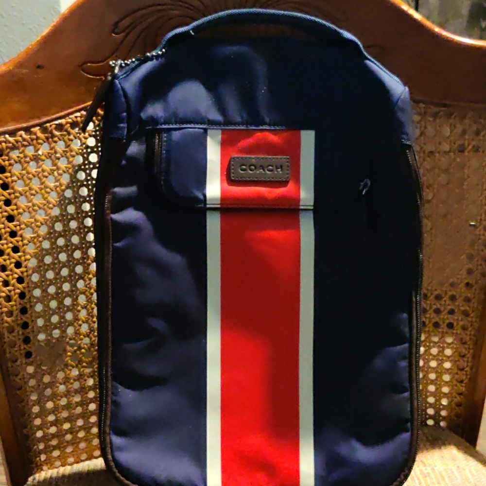 Coach zipper bag